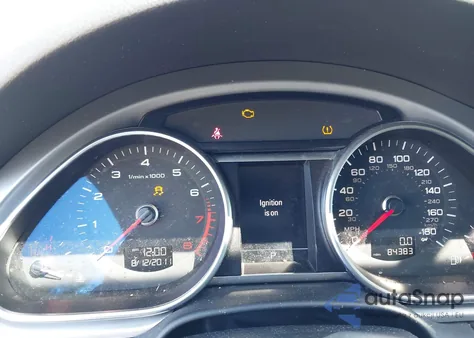 2012 Audi Q7 3.0T S Line Prestige z USA, uszkodzony, nr VIN WA1DGAFEXCD009379